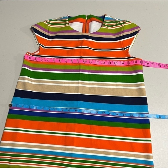 KATE spade nico striped cap-Sleeve dress - Picture 9 of 13